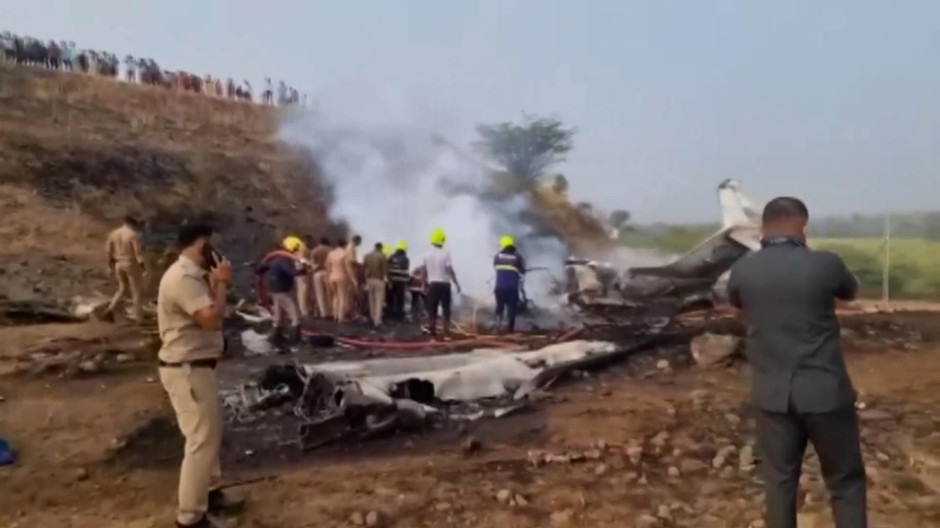 Un líder estatal clave pierde la vida en un accidente aéreo en la India