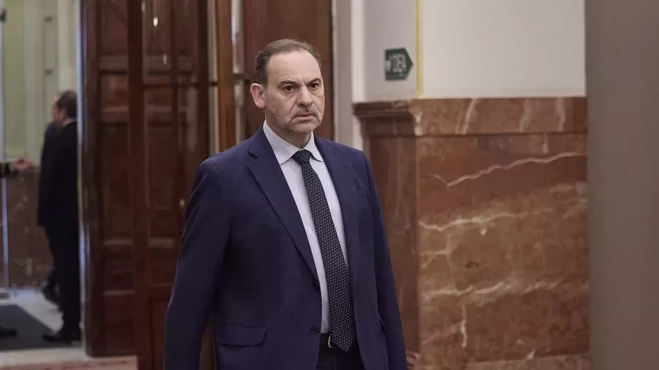 El exministro José Luis Ábalos en una imagen de archivo en el Congreso