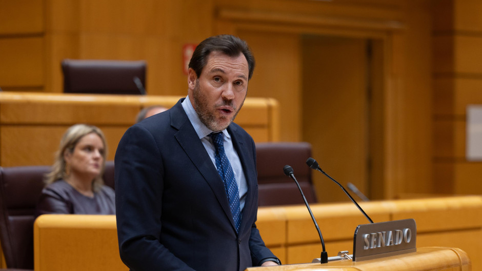 El ministro de Transportes y Movilidad Sostenible, Óscar Puente