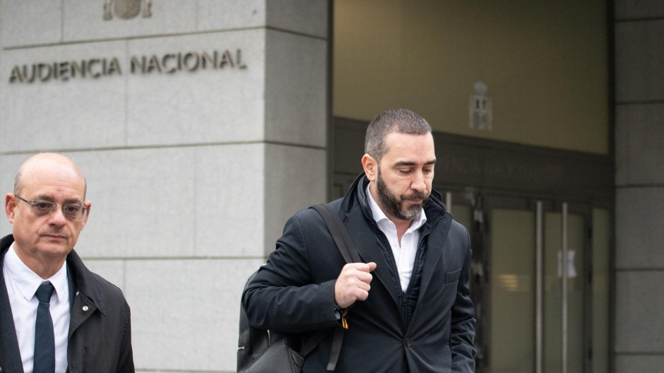 El empresario Víctor de Aldama a su llegada a la Audiencia Nacional para declarar por el ‘caso hidrocarburos