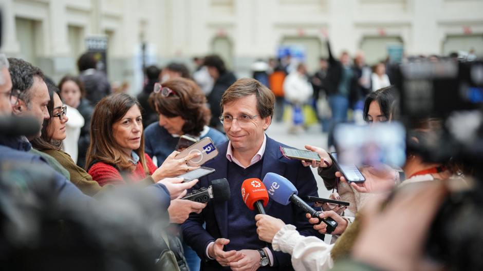 El alcalde de Madrid, José Luis Martínez-Almeida