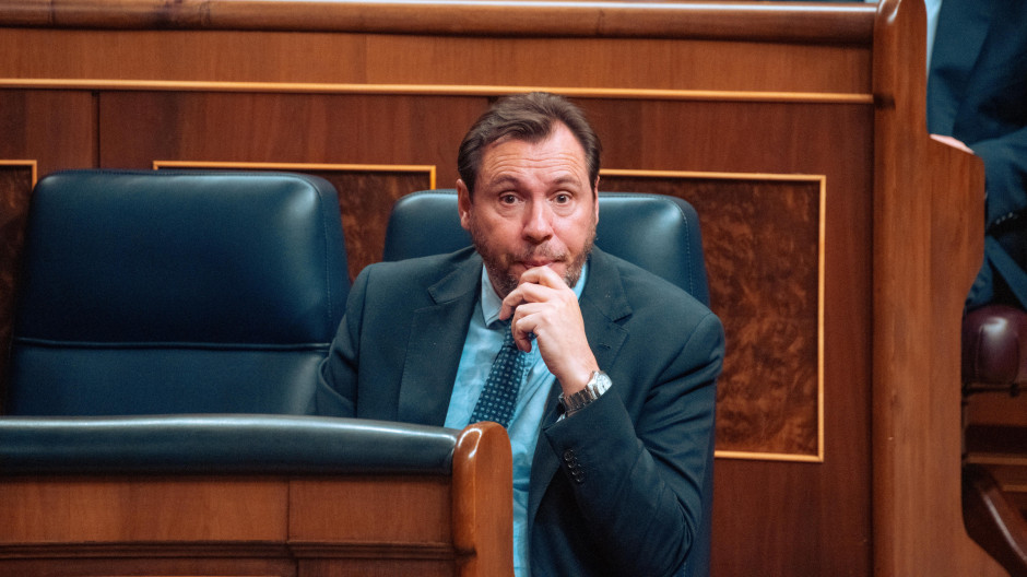 El ministro de Transportes y Movilidad Sostenible, Óscar Puente