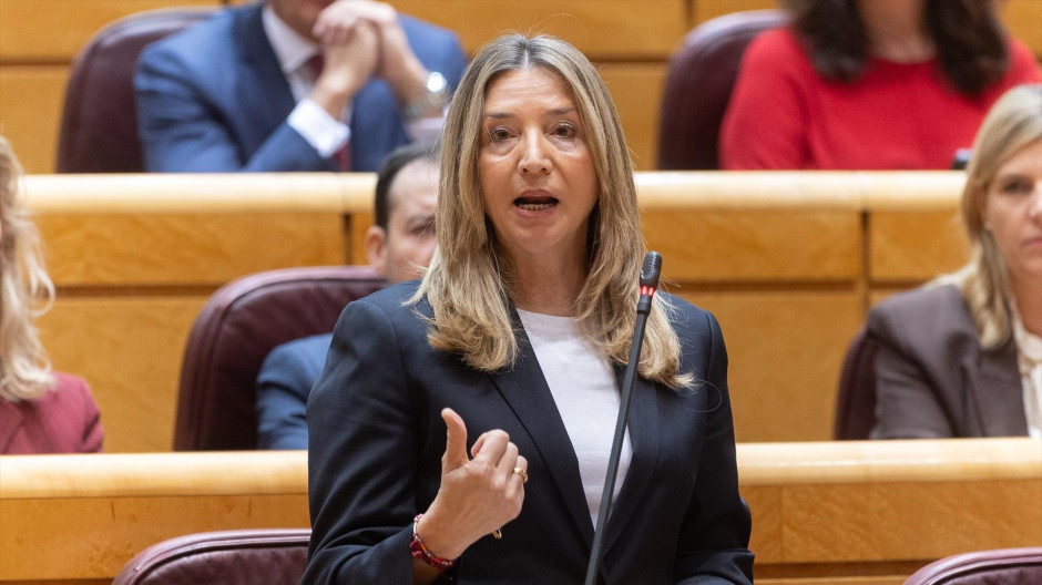 La portavoz del PP en el Senado, Alicia García