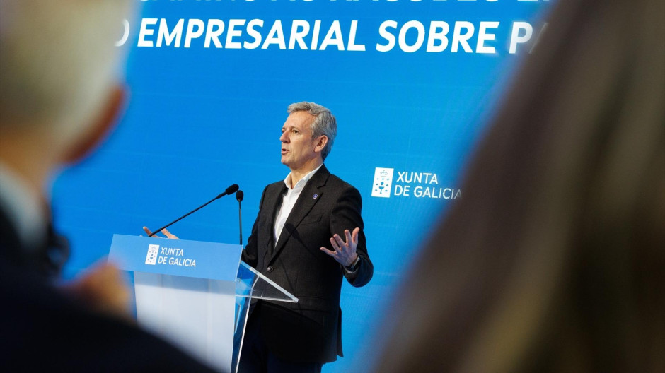 Alfonso Rueda, este martes