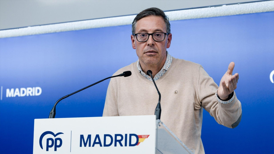 El secretario general del PP de Madrid, Alfonso Serrano