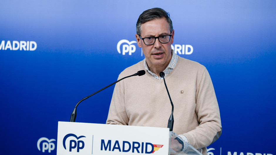 El secretario general del Partido Popular de Madrid, Alfonso Serrano
