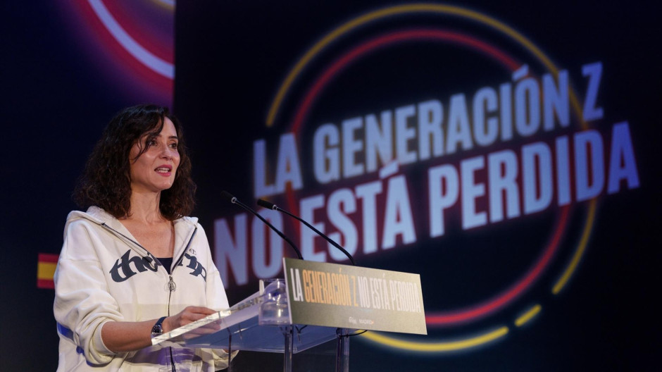 La presidenta de la Comunidad de Madrid y del PP madrileño, Isabel Díaz Ayuso