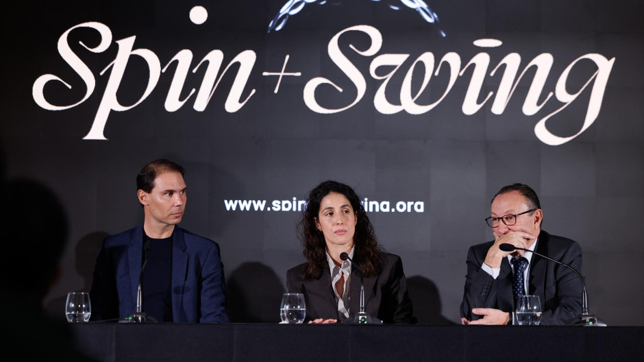 EuropaPress_7279522_rafa_nadal_maria_francisca_perello_director_of_the_rafa_nadal_foundation