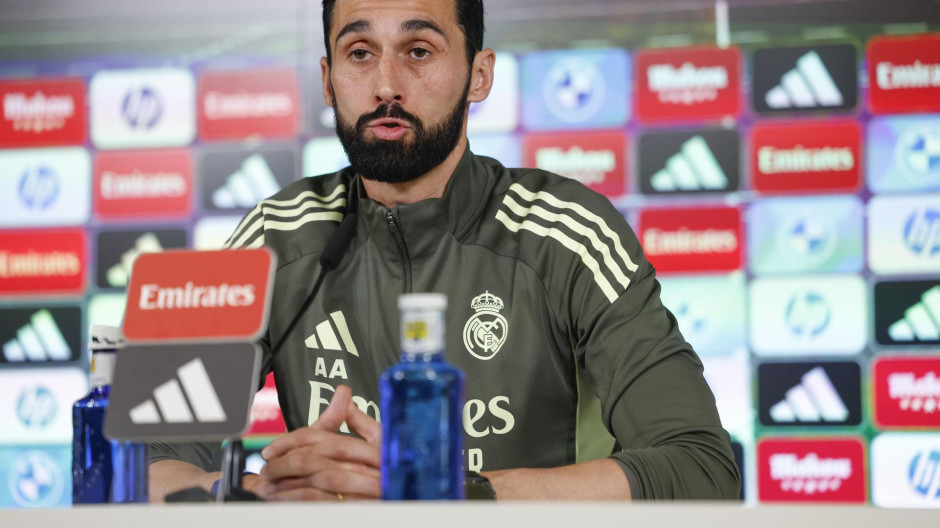 El técnico del Real Madrid, Álvaro Arbeloa