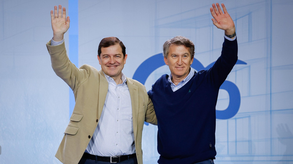 Feijóo y Mañueco, en una imagen de archivo