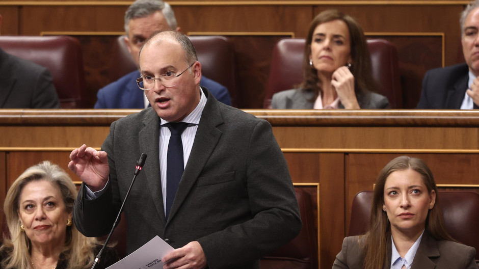 Miguel Tellado sentencia a Bolaños: «Usted está inhabilitado para ser Ministro de Justicia»
