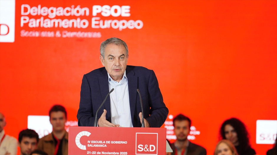 El expresidente del Gobierno, José Luis Rodríguez Zapatero