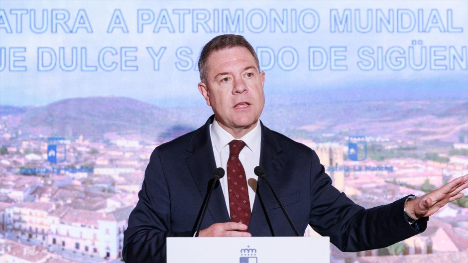 El jefe del Ejecutivo castellanomanchego, Emiliano García-Page