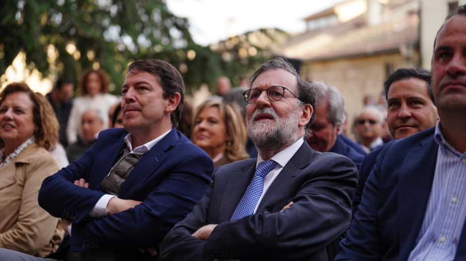 Rajoy y Mañueco en una imagen de archivo