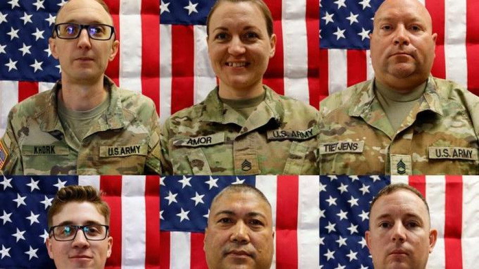 Estsados Unidos identifica a los militares fallecidos en el ataque de Irán a Kuwait
