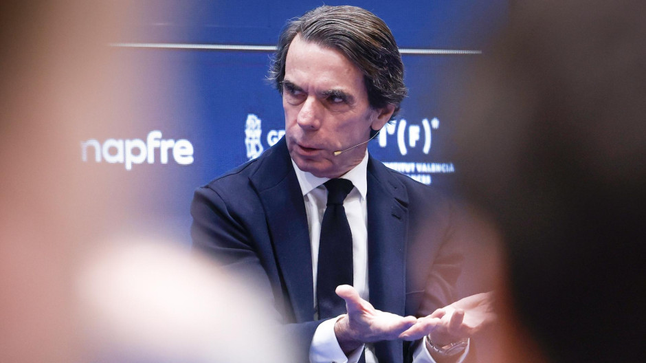 El expresidente del Gobierno José María Aznar