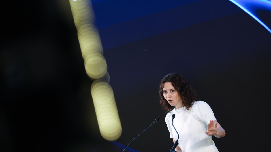 La presidenta de la Comunidad de Madrid, Isabel Díaz Ayuso