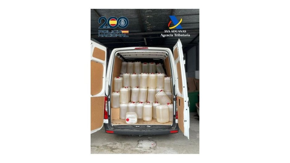 Furgoneta gasolina narcolanchas Huelva