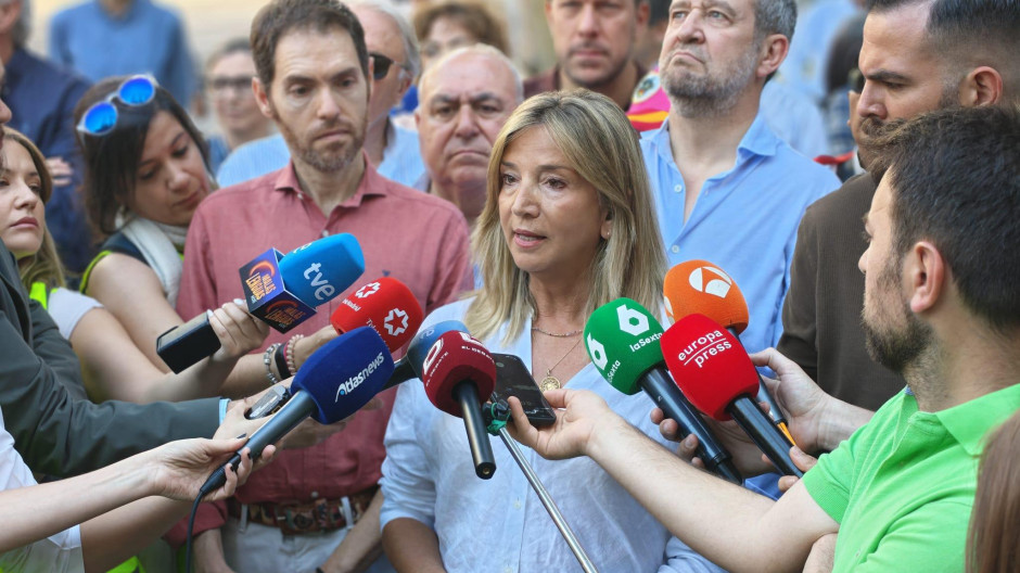 Alicia García (PP): «Sánchez está en el centro, es el encubridor»