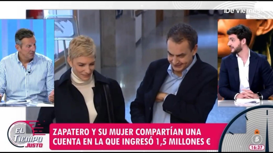 Entrambasaguas: «La mujer de Zapatero puede ser imputada por haber disfrutado 1,5 millones que él cobró de la trama»