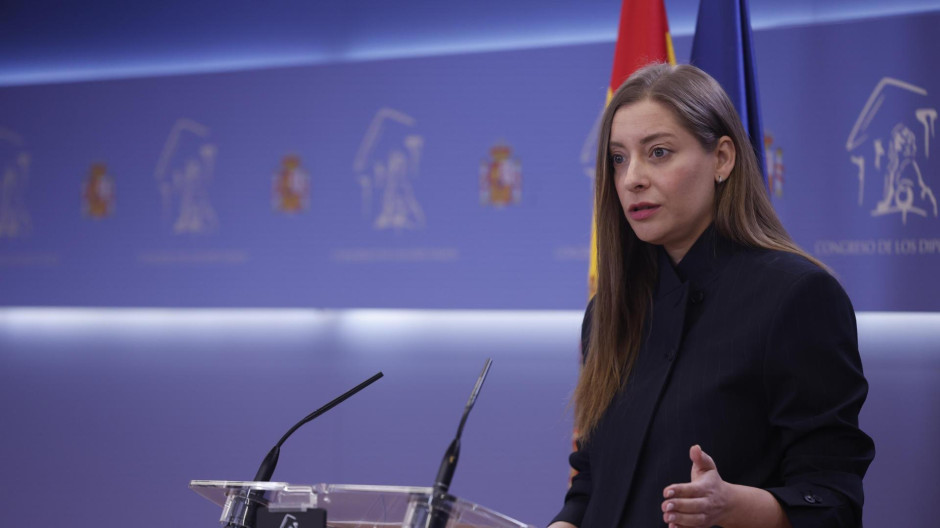 La portavoz del PP en el Congreso, Ester Muñoz, este martes