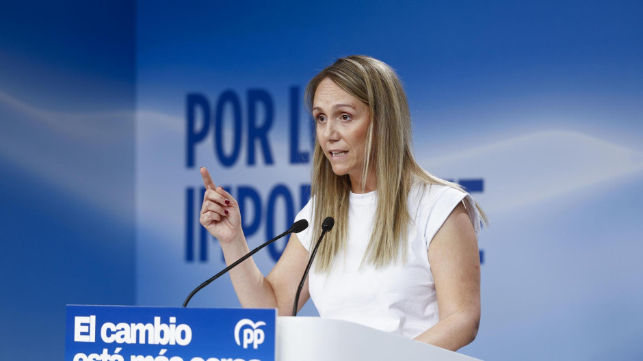 La vicesecretaria de Organización del PP, Alma Ezcurra