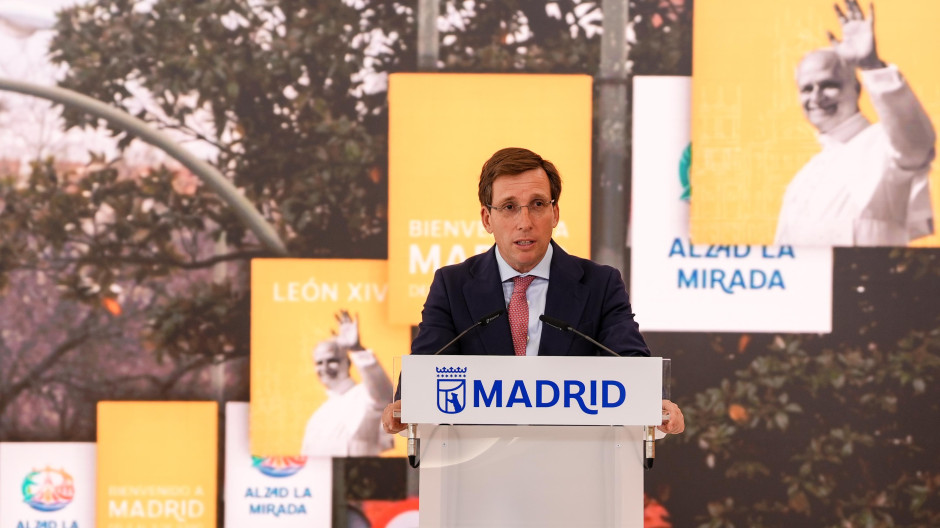 El alcalde de Madrid, José Luis Martínez-Almeida