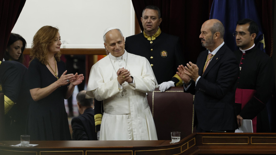 La histórica ovación de siete minutos al Papa tras su discurso en el Congreso