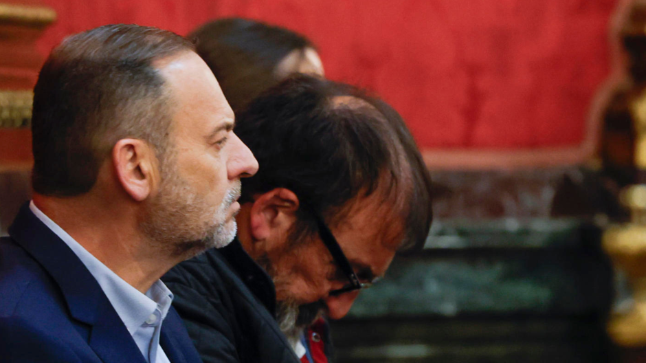 El exministro José Luis Ábalos y su exasesor Koldo García en el banquillo de los acusados del Tribunal Supremo