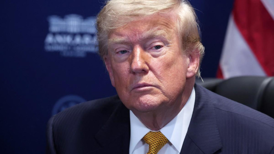Donald Trump en la cumbre de la OTAN en Ankara (Turquía)