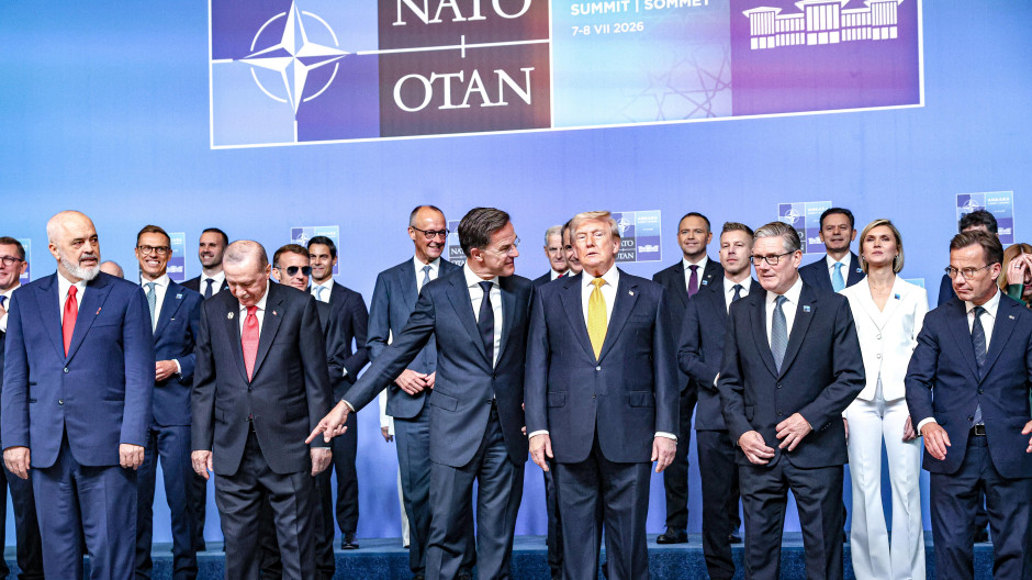 La foto de familia de la cumbre de la OTAN, en Ankara