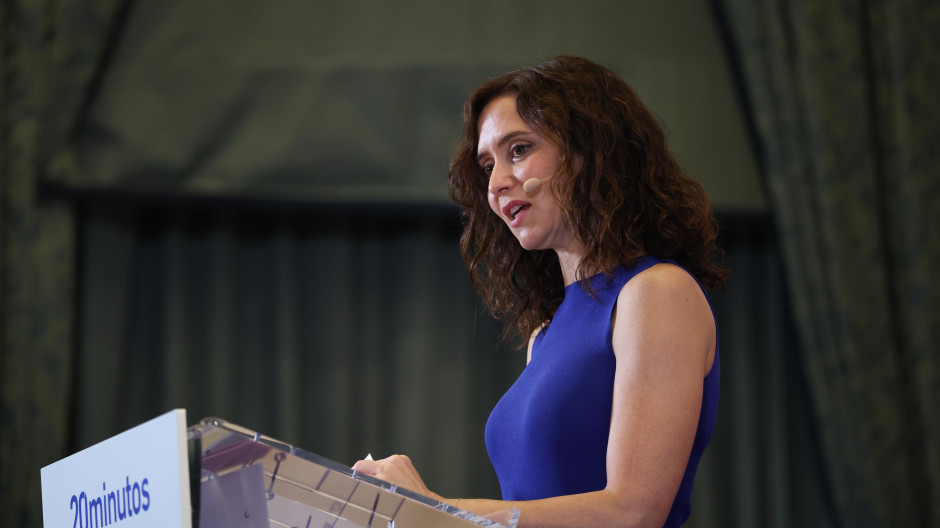 La presidenta de la Comunidad de Madrid, Isabel Díaz Ayuso