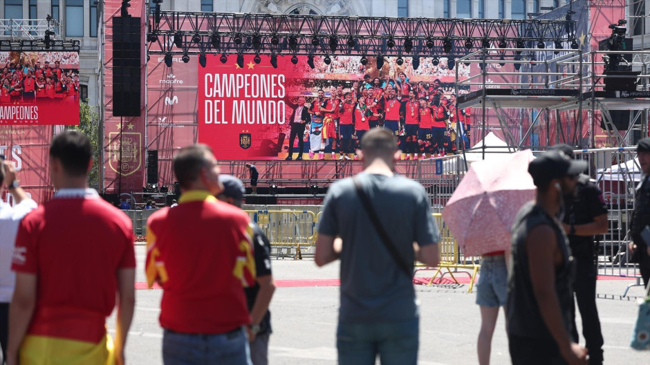 DIRECTO | La selección española celebra la victoria en el Mundial en Madrid