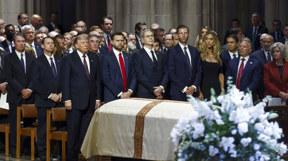 La última despedida de Trump al senador Lindsey Graham