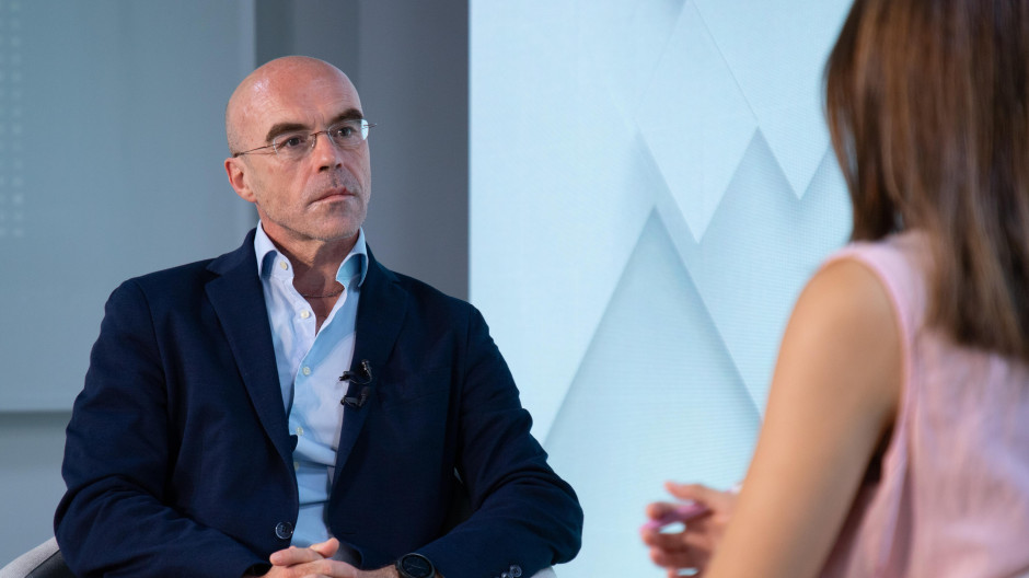 Jorge Buxadé atiende a El Debate en la sede nacional de Vox