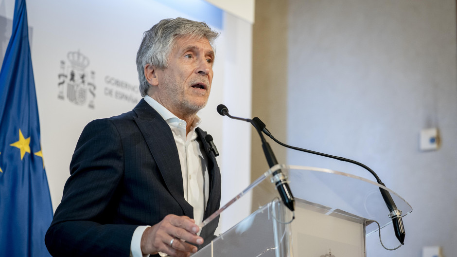 El ministro del Interior, Fernando Grande-Marlaska