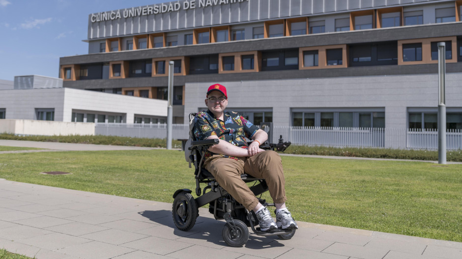Sergio, paciente de la Clínica Universidad de Navarra
