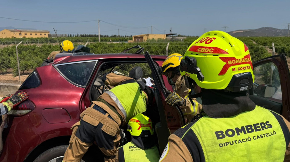 accidente san rafael del río castellón bomberos