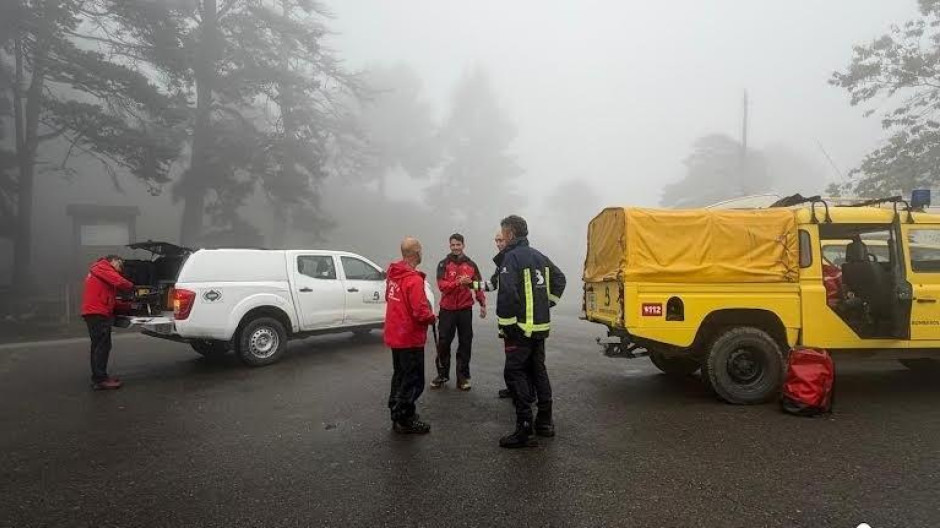 Dos jóvenes inician una ruta nocturna en Asturias que termina en rescate de la Guardia Civil