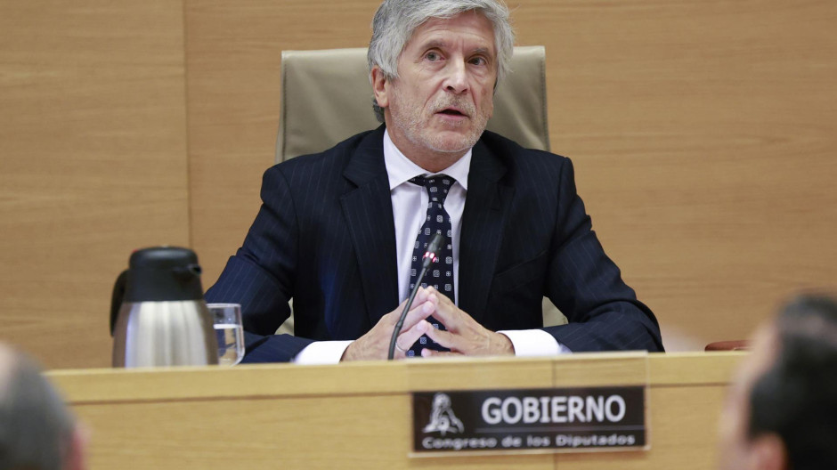 El ministro del Interior, Fernando Grande-Marlaska, comparece este viernes