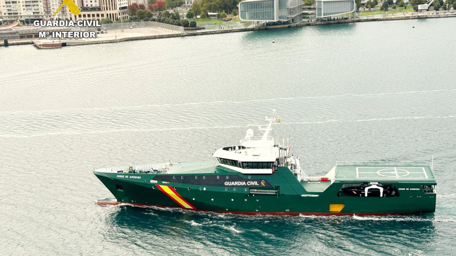 El buque oceánico de la Guardia Civil 'Duque de Ahumada'