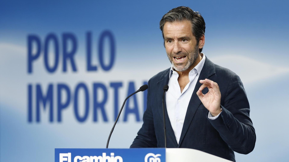 El portavoz nacional del PP, Borja Sémper, este lunes