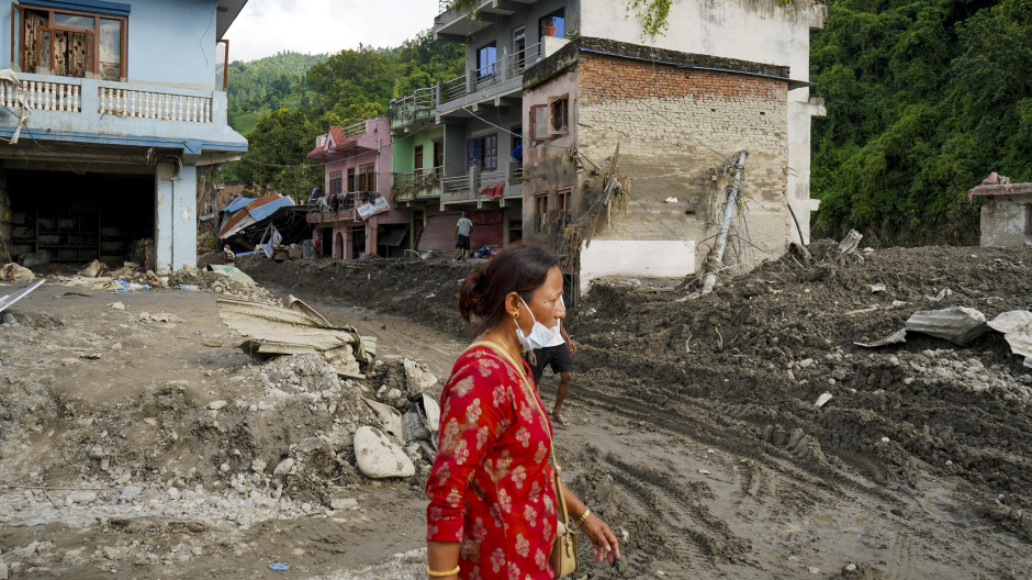 inundaciones nepal