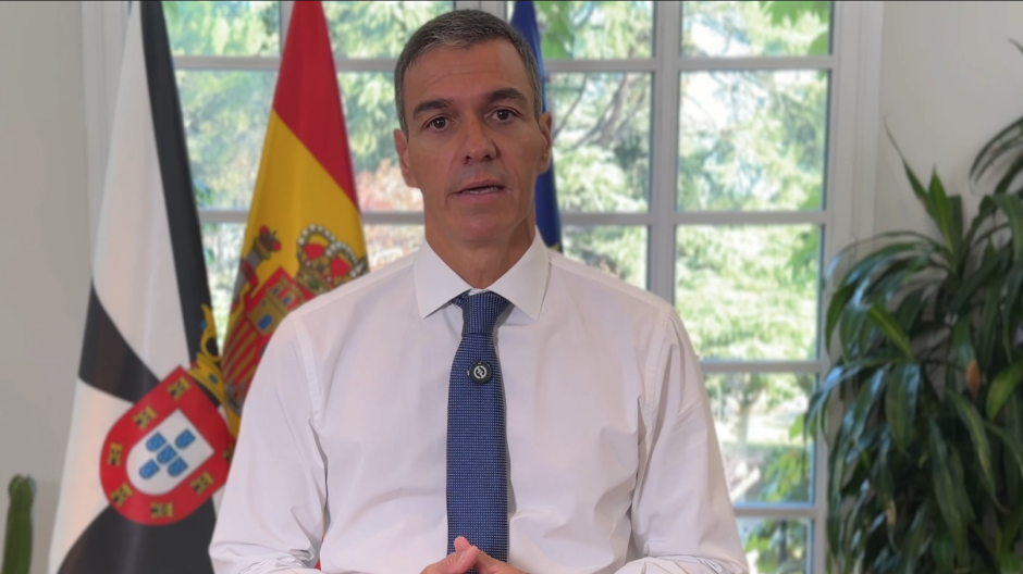 El presidente del Gobierno, Pedro Sánchez