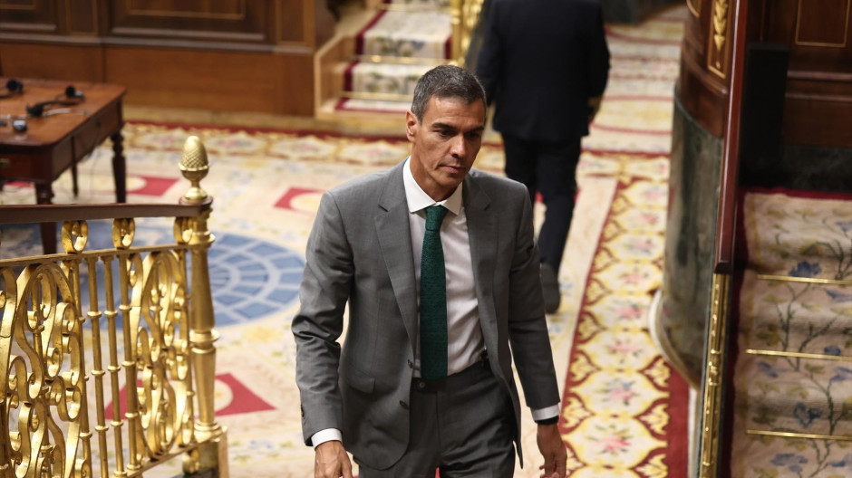 El presidente del Gobierno, Pedro Sánchez