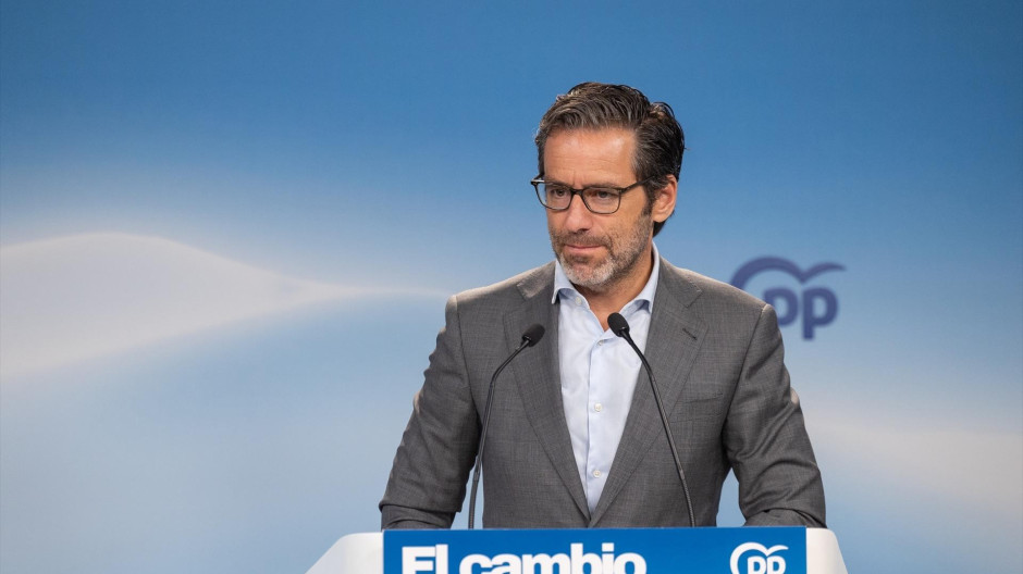 El portavoz y vicesecretario de Cultura y Deporte del Partido Popular, Borja Sémper