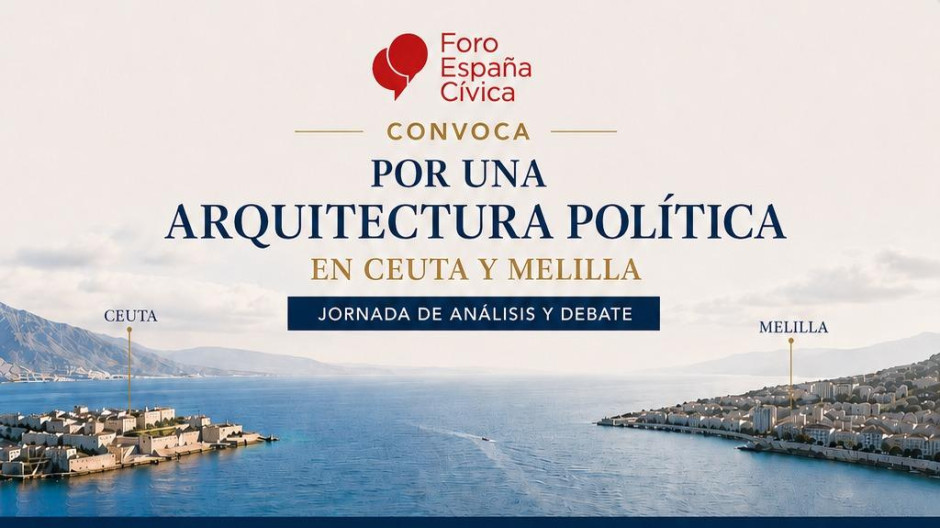 Cartel de la jornada de análisis y debate organizada por Foro España Cívica