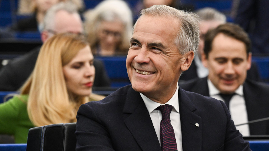 El primer ministro de Canadá, Mark Carney, interviene en el Parlamento europeo, en directo