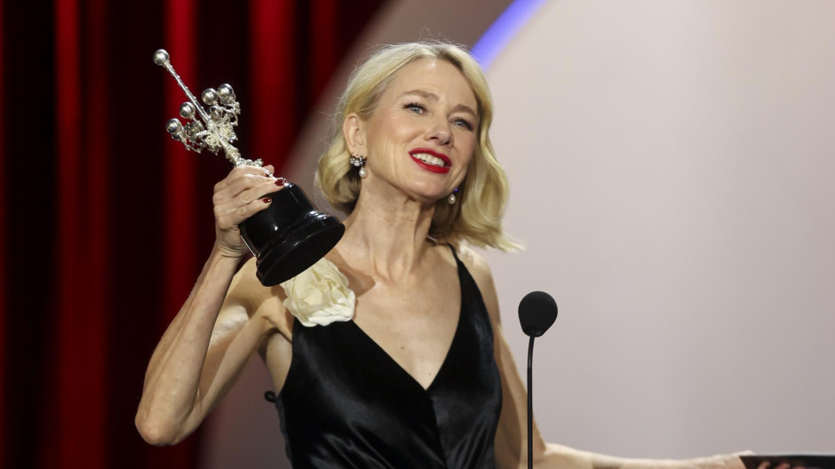 Naomi Watts recogió el Premio Donostia del Festival de San Sebastián