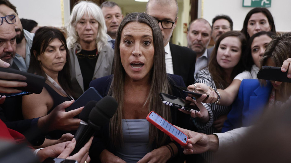 La portavoz de Junts en el Congreso, Míriam Nogueras
